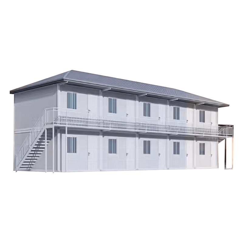 หอพักขนาดใหญ่คอนเทนเนอร์บ้านสำเร็จรูปแบบแยกส่วน